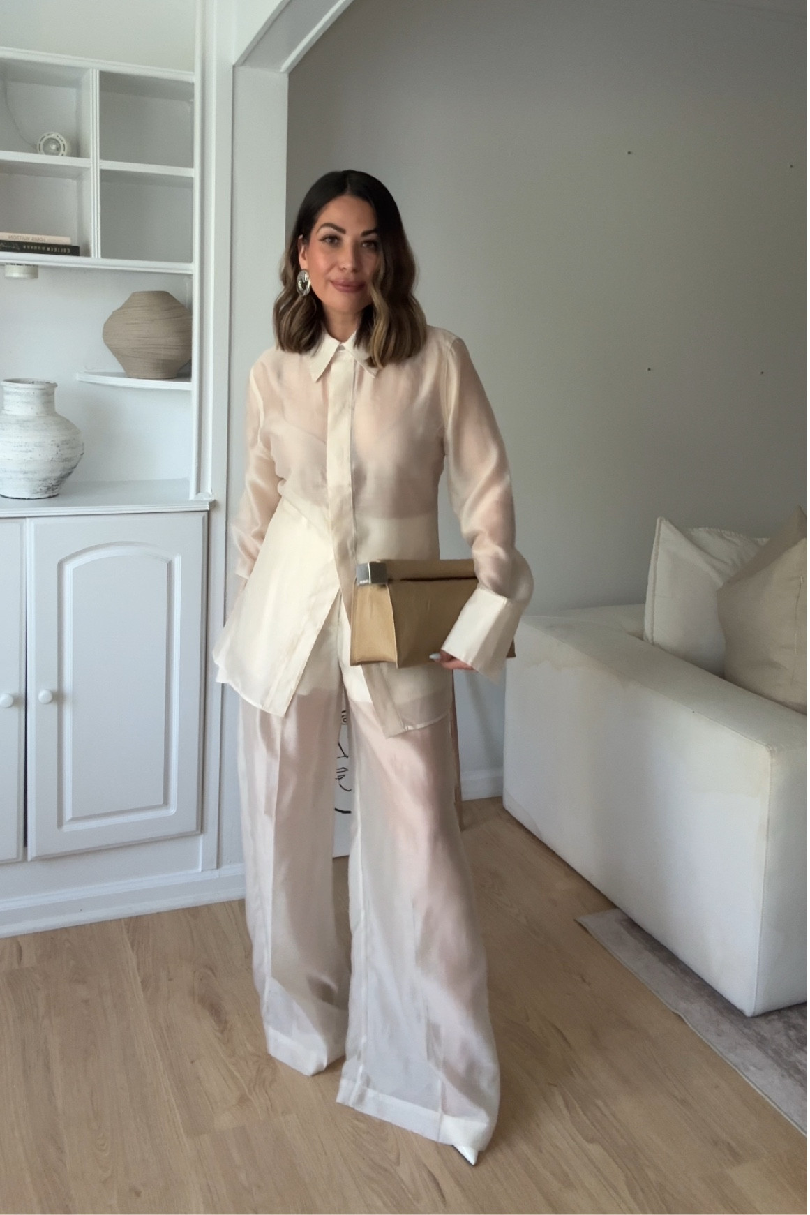 H&M, sheer suit, sheer set, h&m spring fashion, h&m spring collection, all white outfit 

#LTKFindsUnder100 #LTKStyleTip