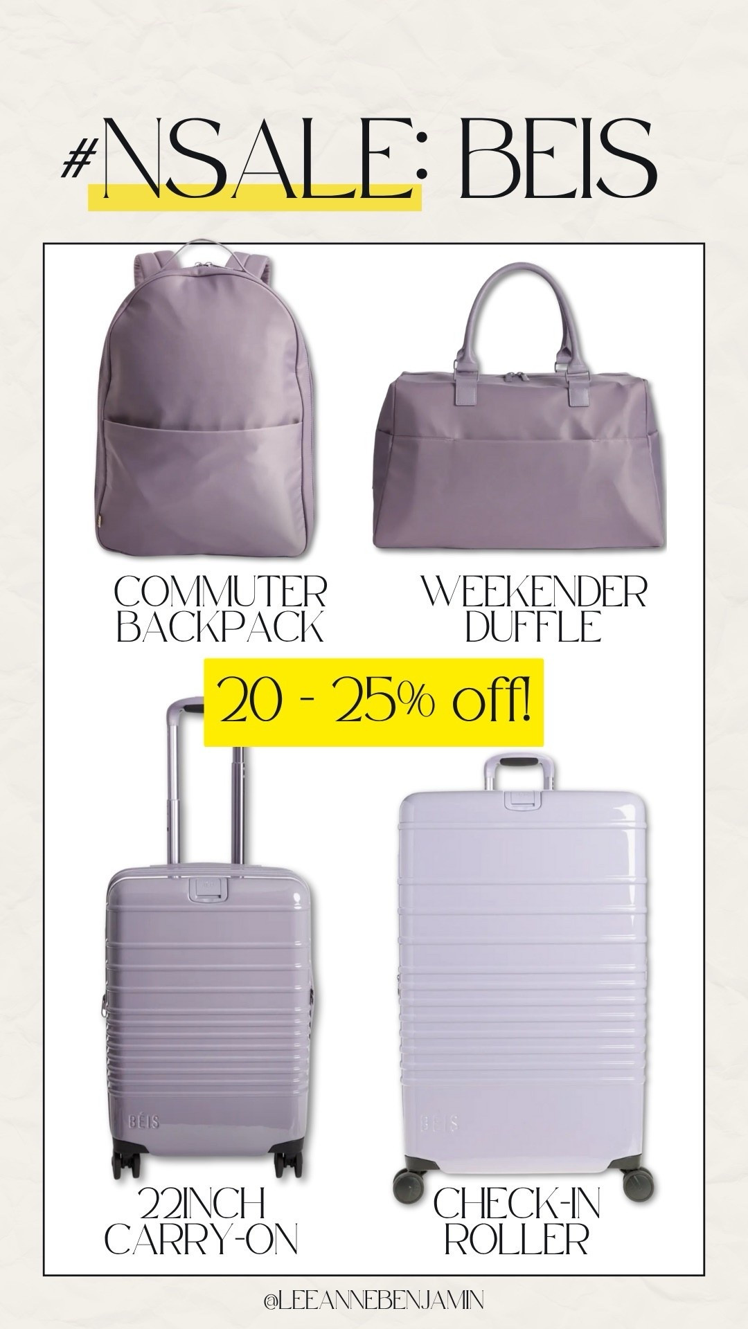 The viral travel finds from Beis on deal for the Nordstrom Anniversary Sale!!

#LTKTravel #LTKFindsUnder50 #LTKSaleAlert