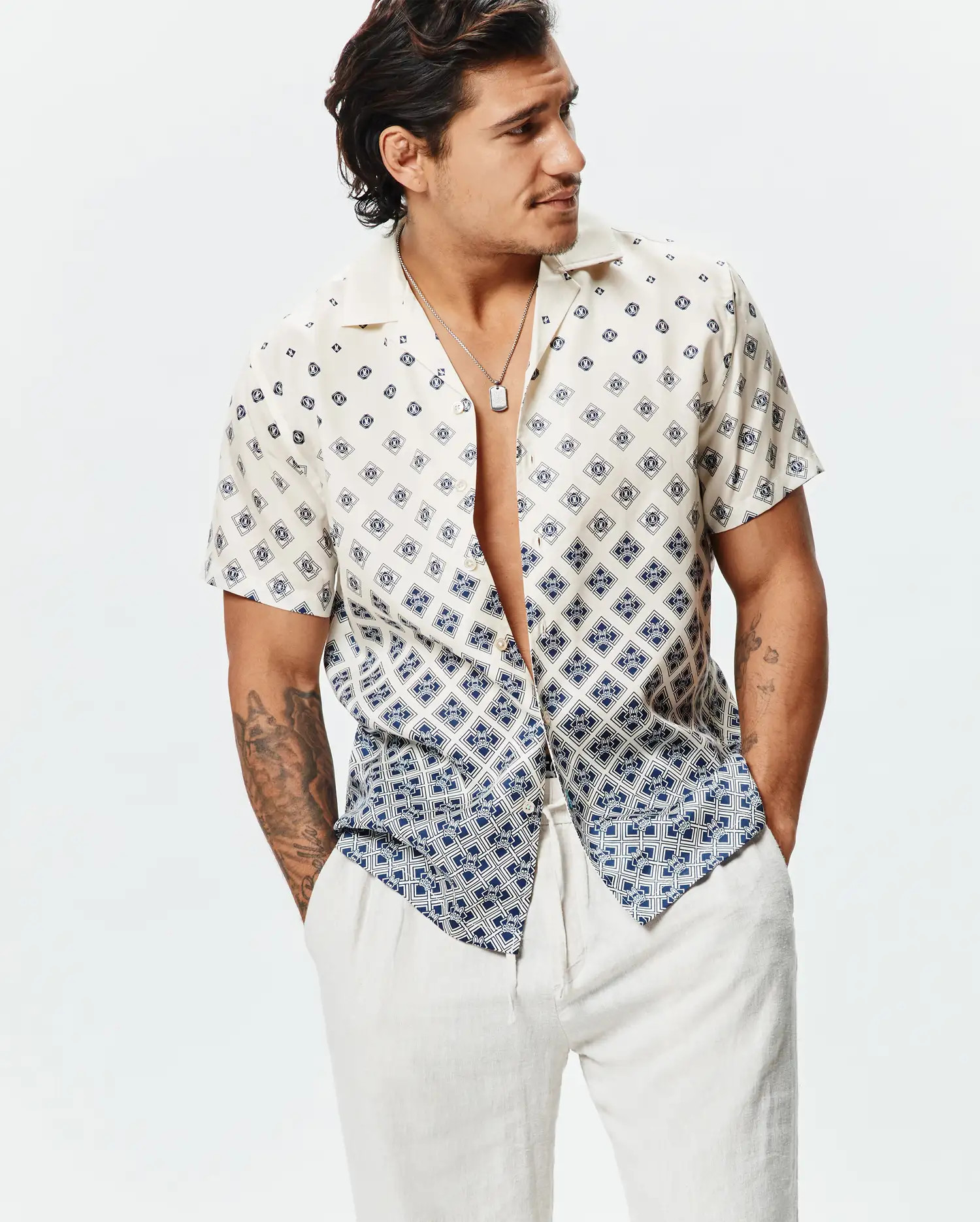 MENS TOBIAS TENCEL SHIRT Canada | Psycho Bunny | Psycho Bunny (CA)