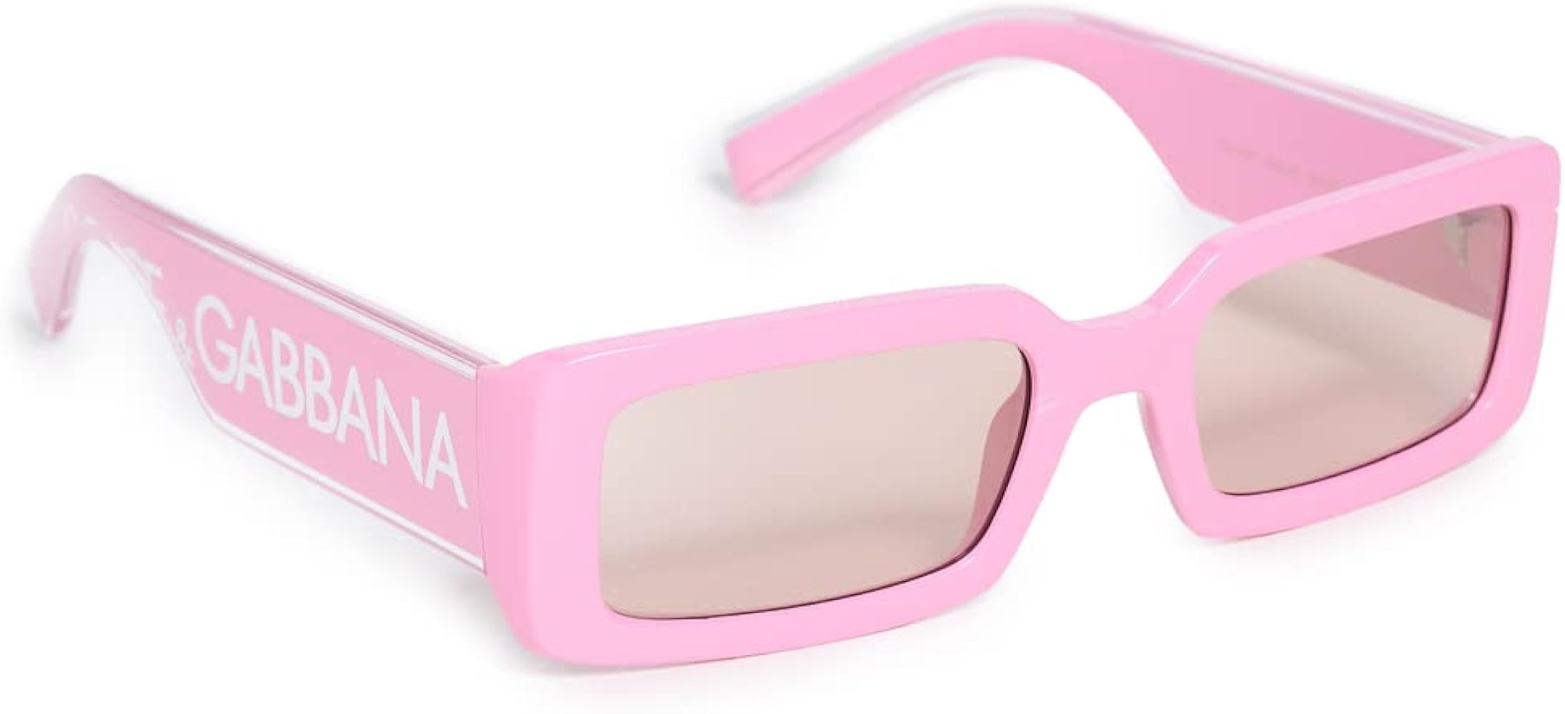 Dolce & Gabbana Women's Narrow Rectangle Sunglasses | Amazon (US)