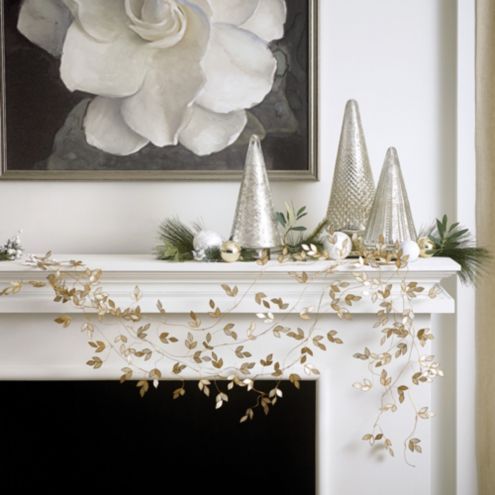 Capiz Shell 6 ft Leaf Garland | Ballard Designs, Inc.