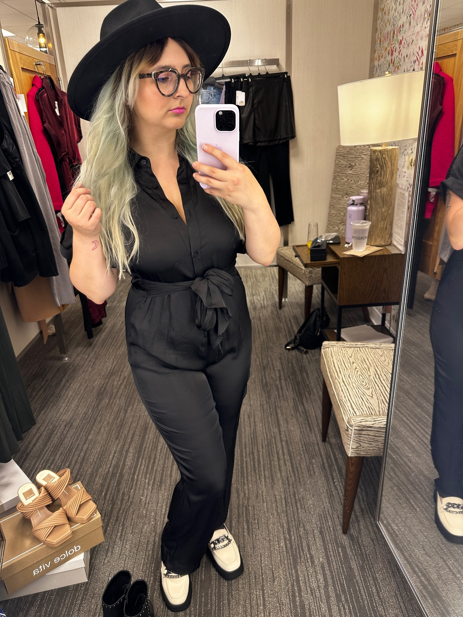 Loved this jumpsuit so much I got it in both colors!! Obsessed w a chic B&W moment, loving how it looks w these punky white loafer slides + hat 🔮

#LTKxNSale #LTKsalealert #LTKunder100