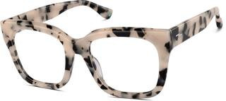 Ivory Tortoiseshell Square Glasses #4462435 | Zenni Optical | Zenni Optical (US & CA)