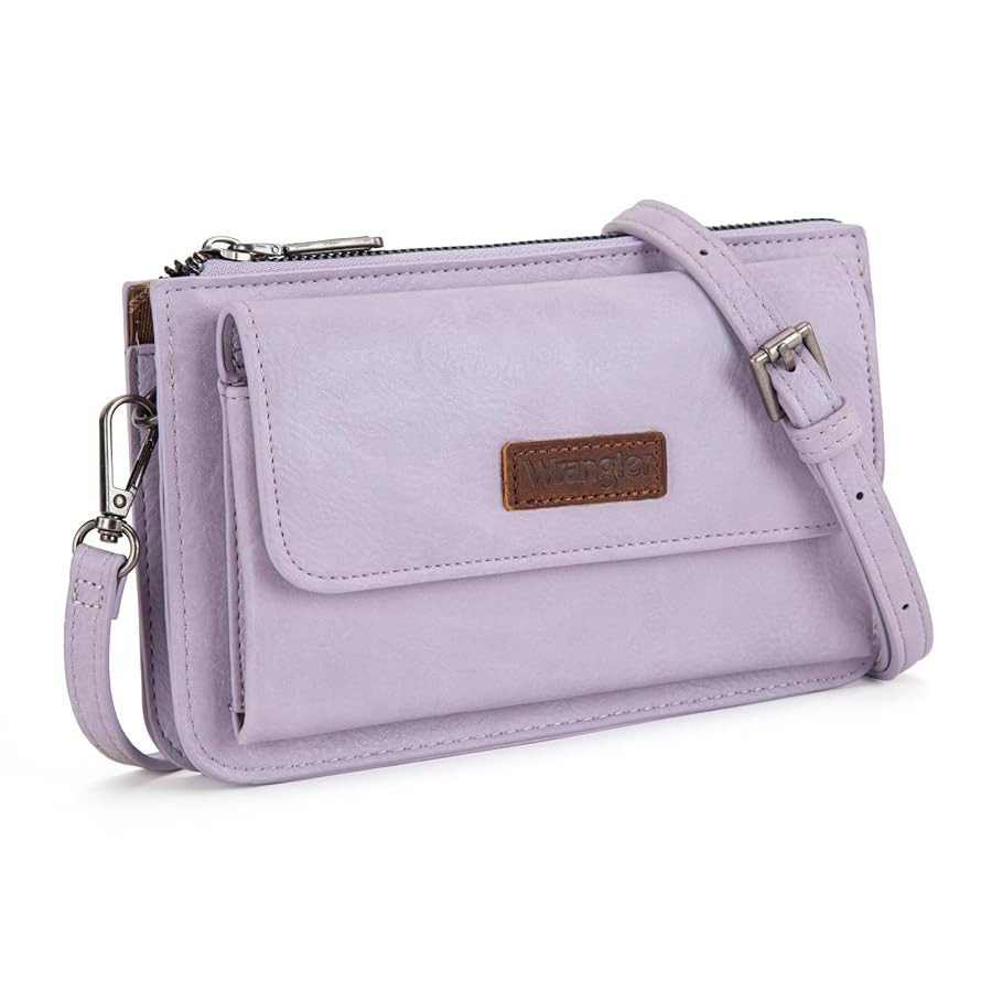 Wrangler Crossbody Wallet Purse for Women Small Shoulder Handbags with Phone Pocket | Amazon (CA)
