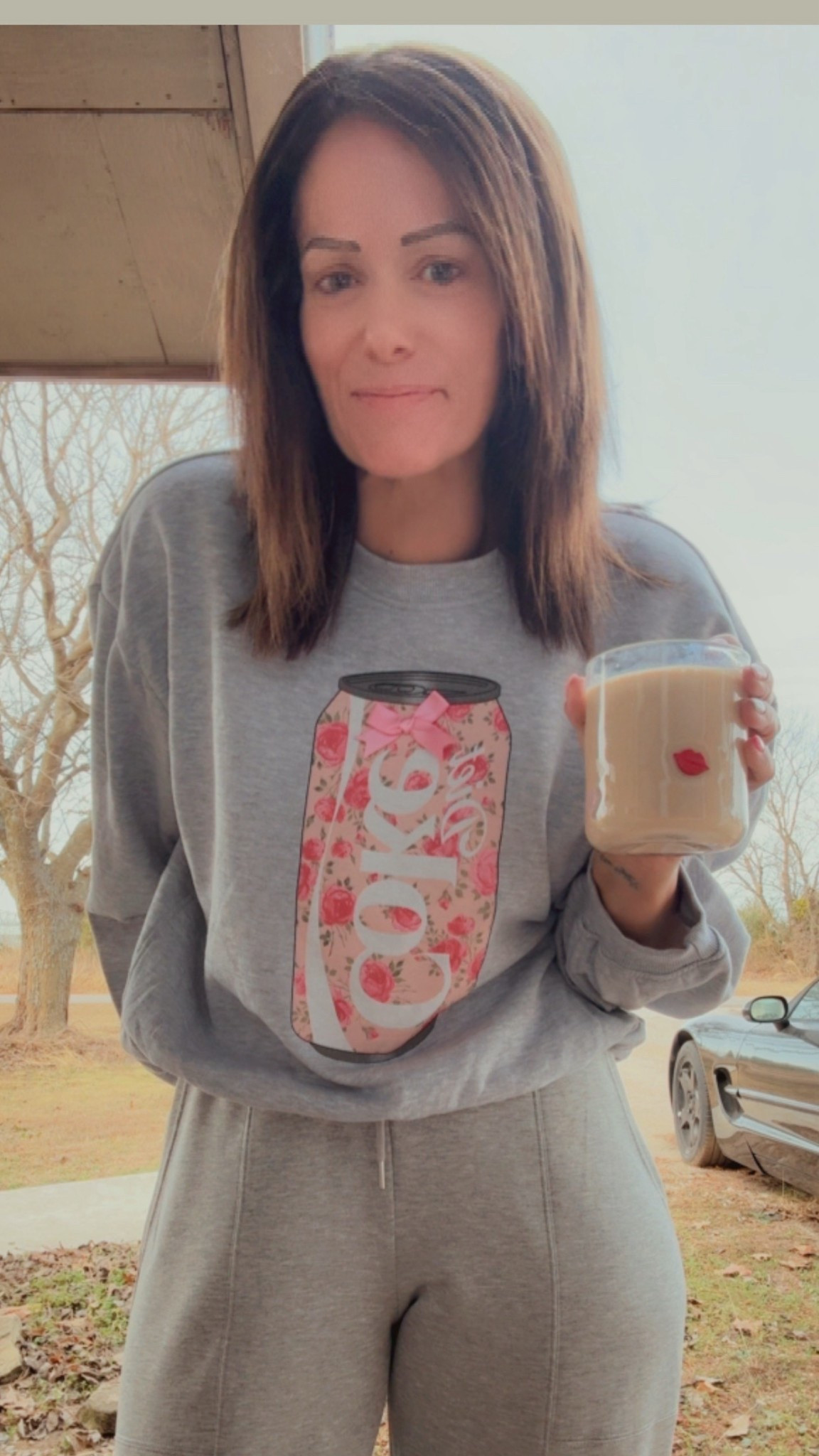 Walmart with the Diet Coke sweatshirt & barrel sweatpants 

#LTKmorningroutine #LTKootd #LTKgrwm