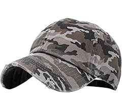 KBETHOS Vintage Washed Distressed Cotton Dad Hat Baseball Cap Adjustable Polo Trucker Unisex Styl... | Amazon (US)