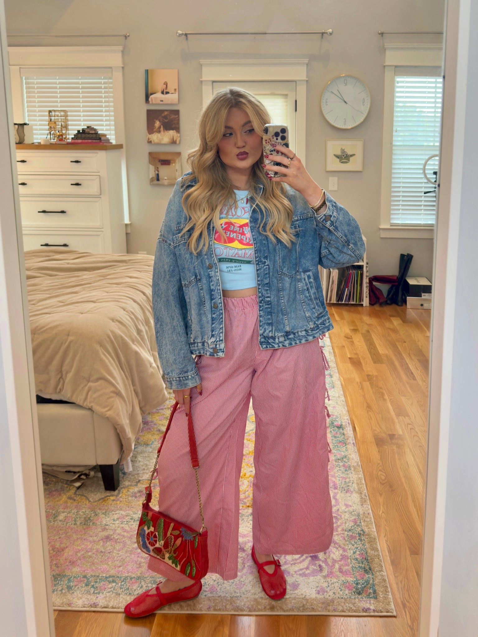 will never get over the red gingham trend !!! 

spring, summer, denim jacket, red, red gingham, gingham, denim, free people 

#LTKMidsize #LTKStyleTip #LTKSeasonal