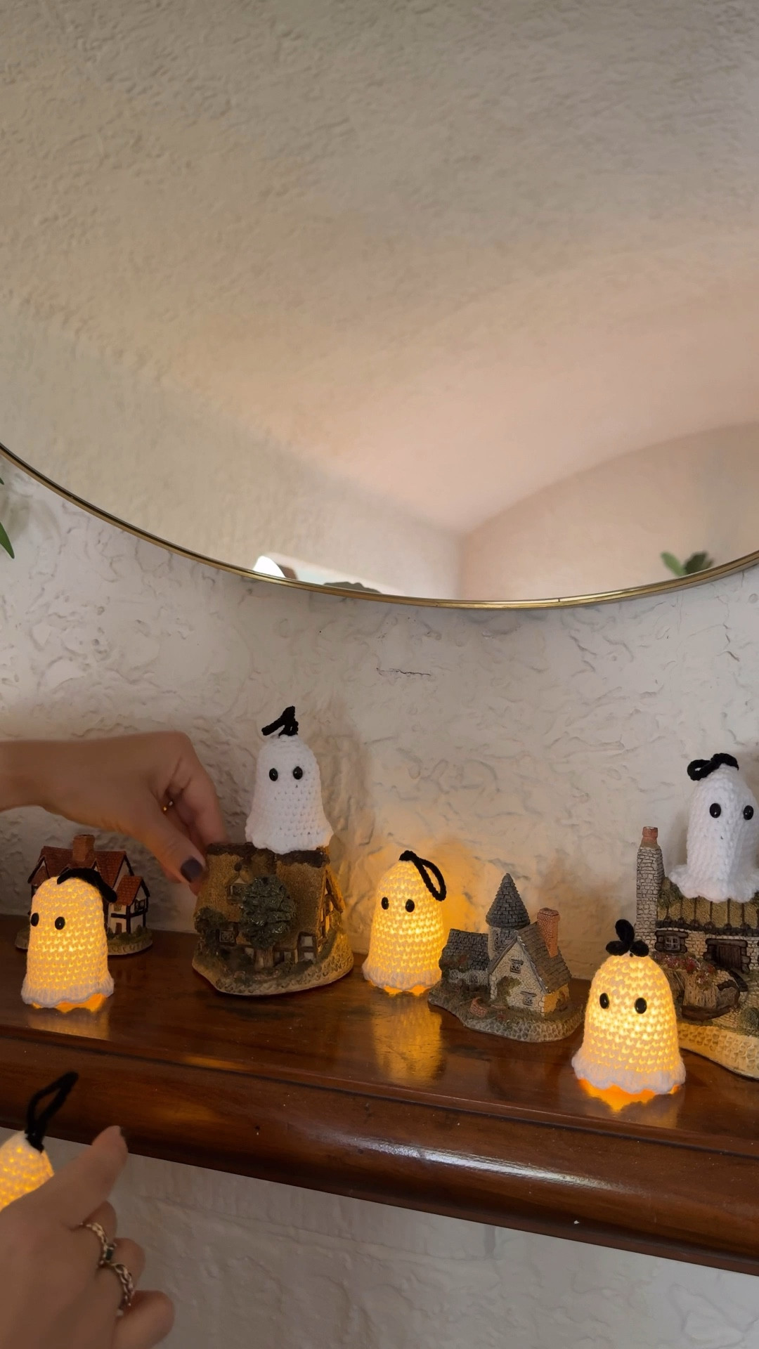Ghost Town Fireplace Mantle ✨🕯️👻

#LTKHome #LTKSeasonal #LTKHalloween