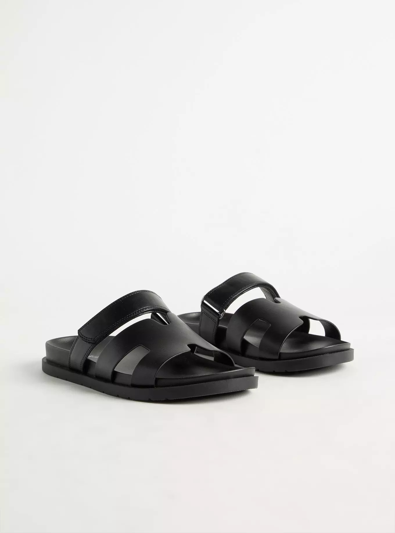 Adjustable H-Band Footbed Slide (WW) | Torrid (US & Canada)