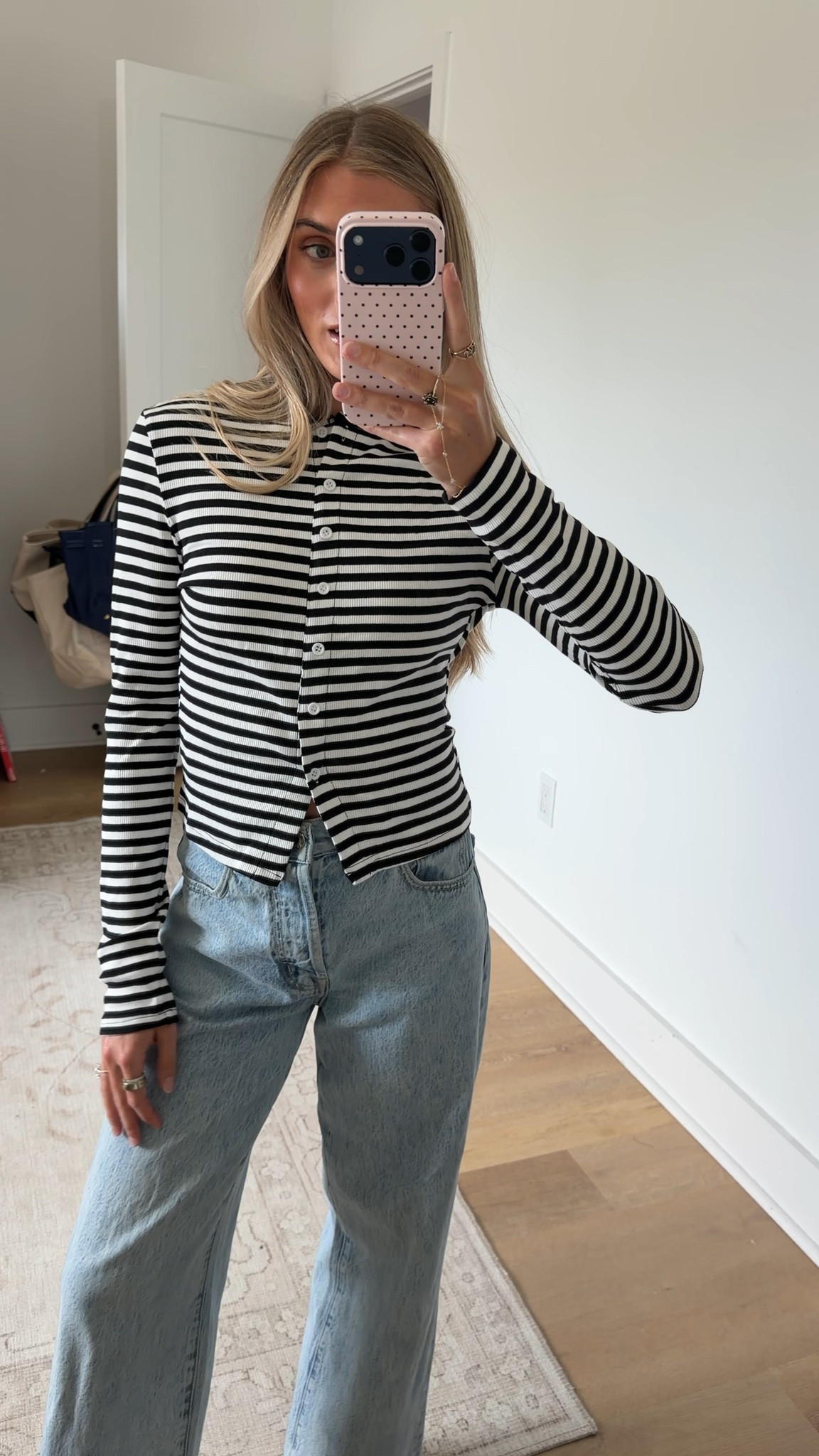 Amazon size small QINSEN Women's Long Sleeve Crewneck T Shirts Ribbed Button Crop Top Going Out Tops

#LTKootd #LTKSaleAlert #LTKSeasonal