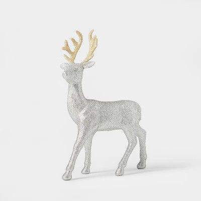 Glitter Deer Decorative Figurine - Wondershop™ | Target