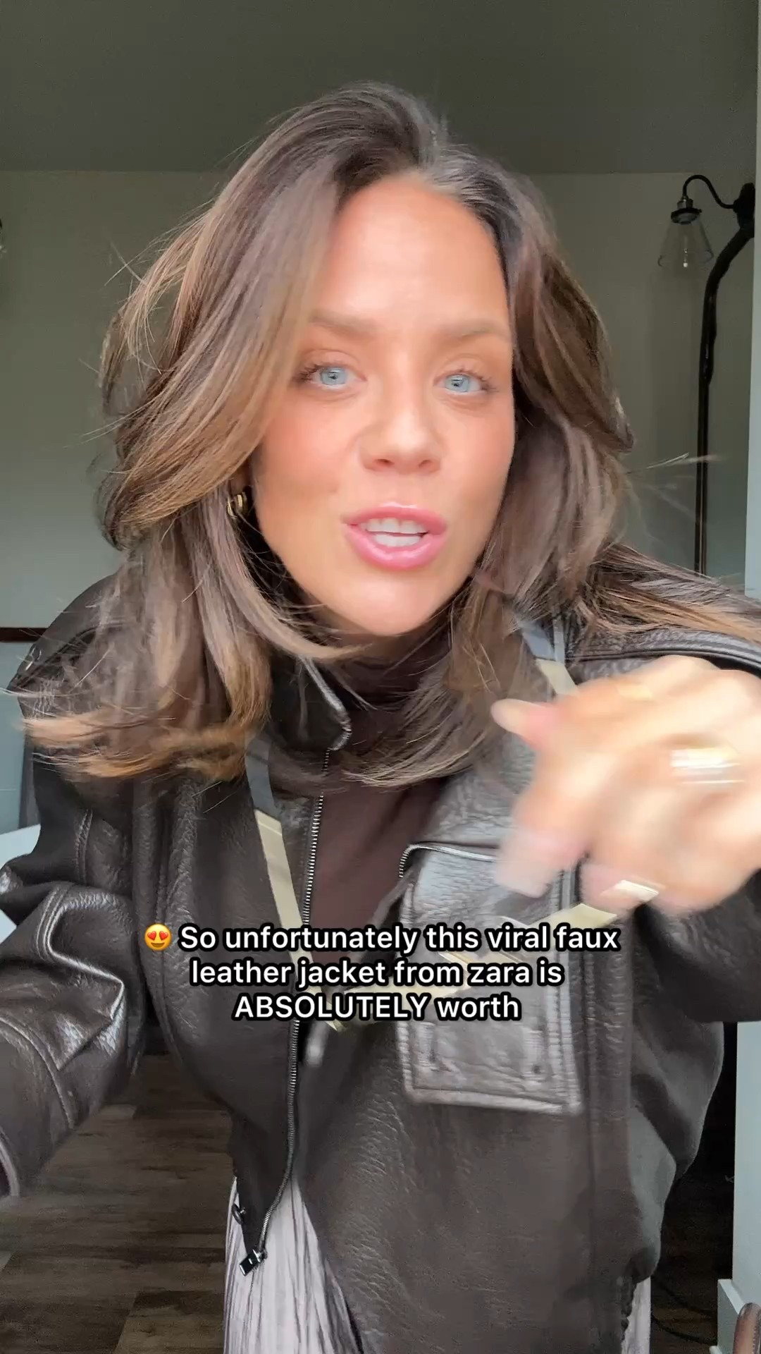 Viral zara faux leather jacket is such a win!!!! I’m in XS fits oversized 

#LTKootd #LTKgrwm