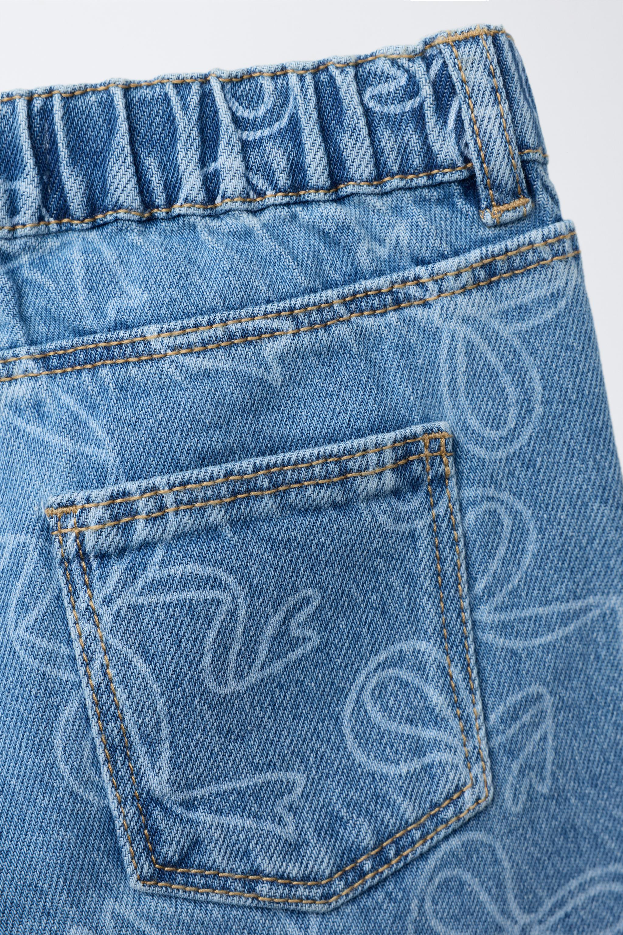 BOW CULOTTE JEANS | Zara US