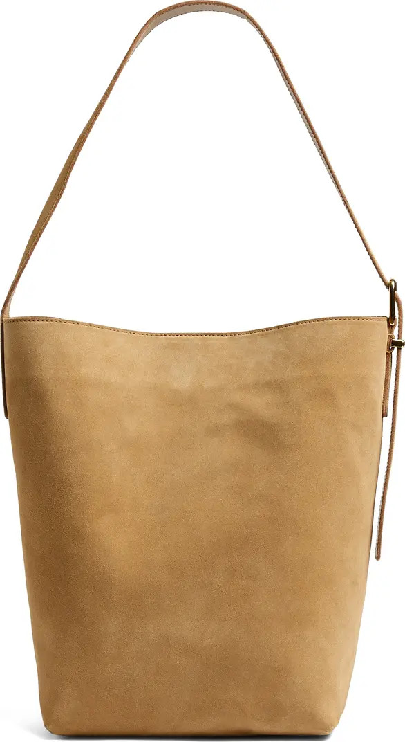 Essentials Suede Bucket Bag | Nordstrom