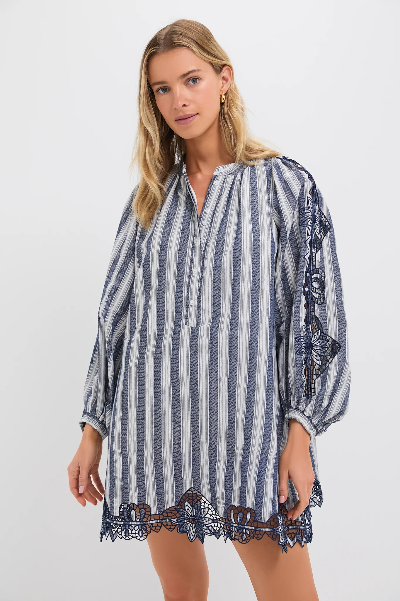 The Navy Stripe Samara Dress | Tuckernuck (US)