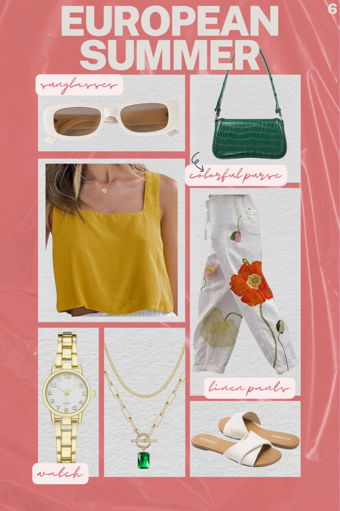 European summer outfit, travel inspo to Europe (Barcelona, Spain, Italy, Portugal)

#LTKtravel #LTKfindsunder50 #LTKfindsunder100