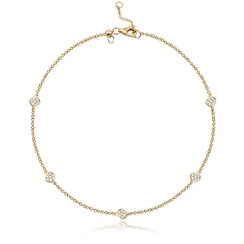 Mini Disc Anklet | Alev Jewelry