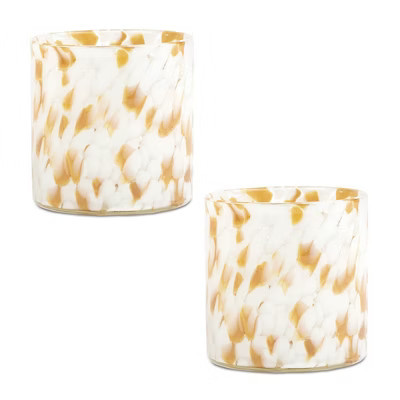 Painted Glass Votive Holder (Set of 2) | Target