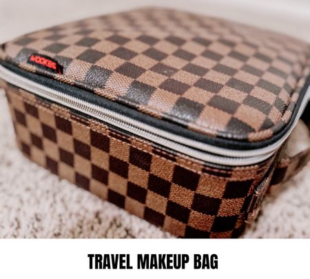 Favorite toiletry/makeup bag for travel- fits great in a carry on suitcase! 

#LTKunder100 #LTKtravel #LTKFind