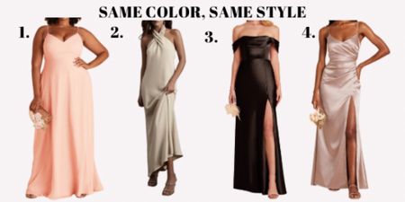Bridesmaid dress trend: Same Color, Same Style👗💕

#LTKFind #LTKwedding #LTKstyletip