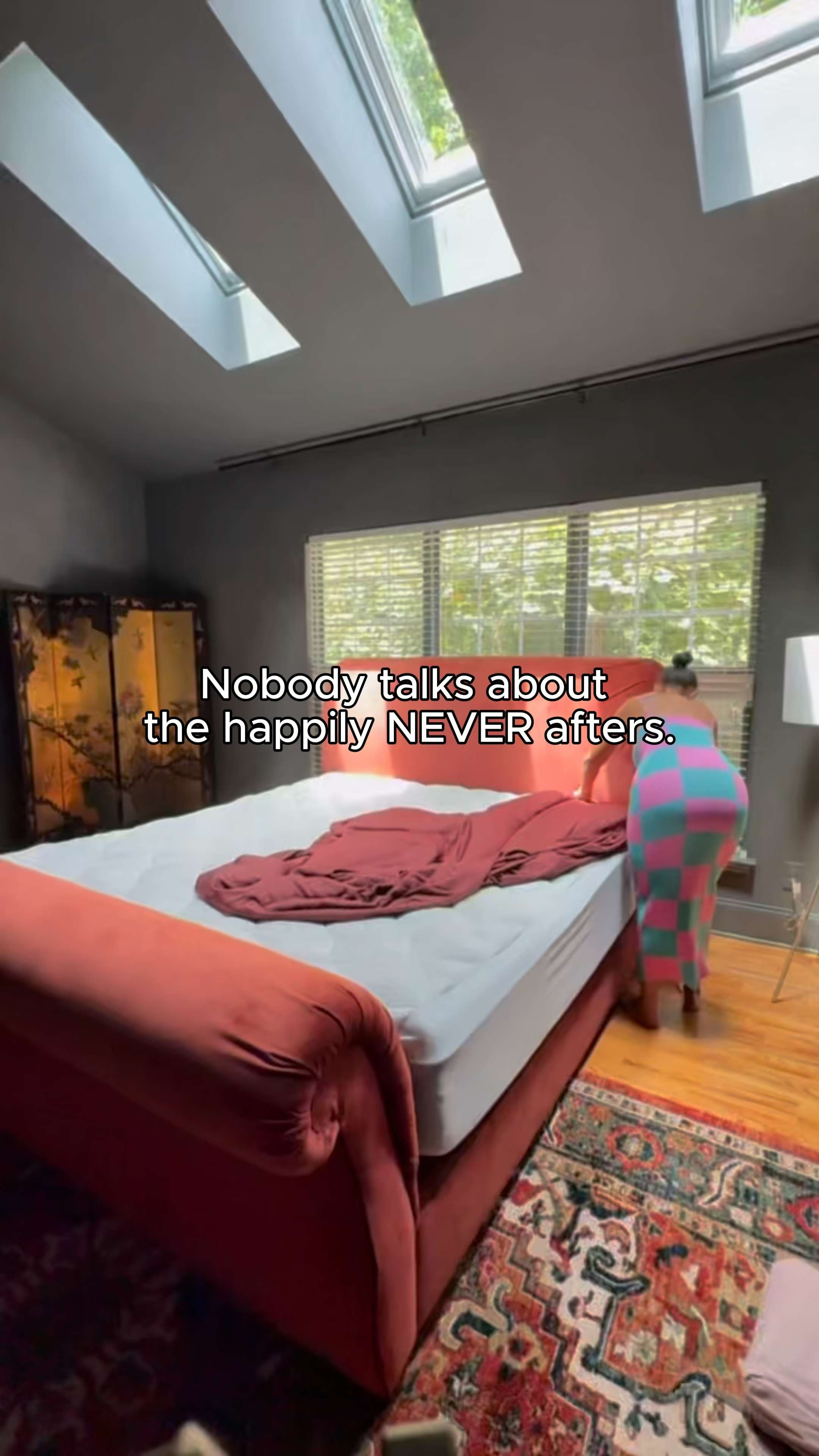 Heartbreak changes the way a room feels…
but it also changes the way you get to take up space in it.

There’s something sacred about remaking a bed you used to share —
not as a reminder of what’s gone,
but as a declaration of what’s beginning.

Peace starts in the little things:
fresh sheets, soft blankets, a bed that finally feels like yours again.
Sometimes healing looks as simple as rebuilding your sanctuary one layer at a time.

Shop my favorite linens, my first step in reclaiming my peace and serenity. 🛌 

 