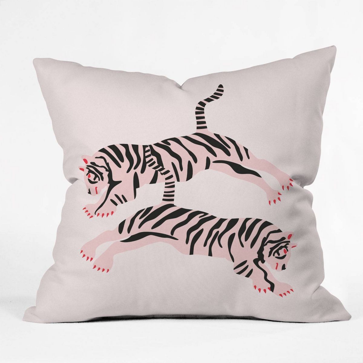 16"x16" Anneamanda Fierce Females Throw Pillow Pink - Deny Designs | Target