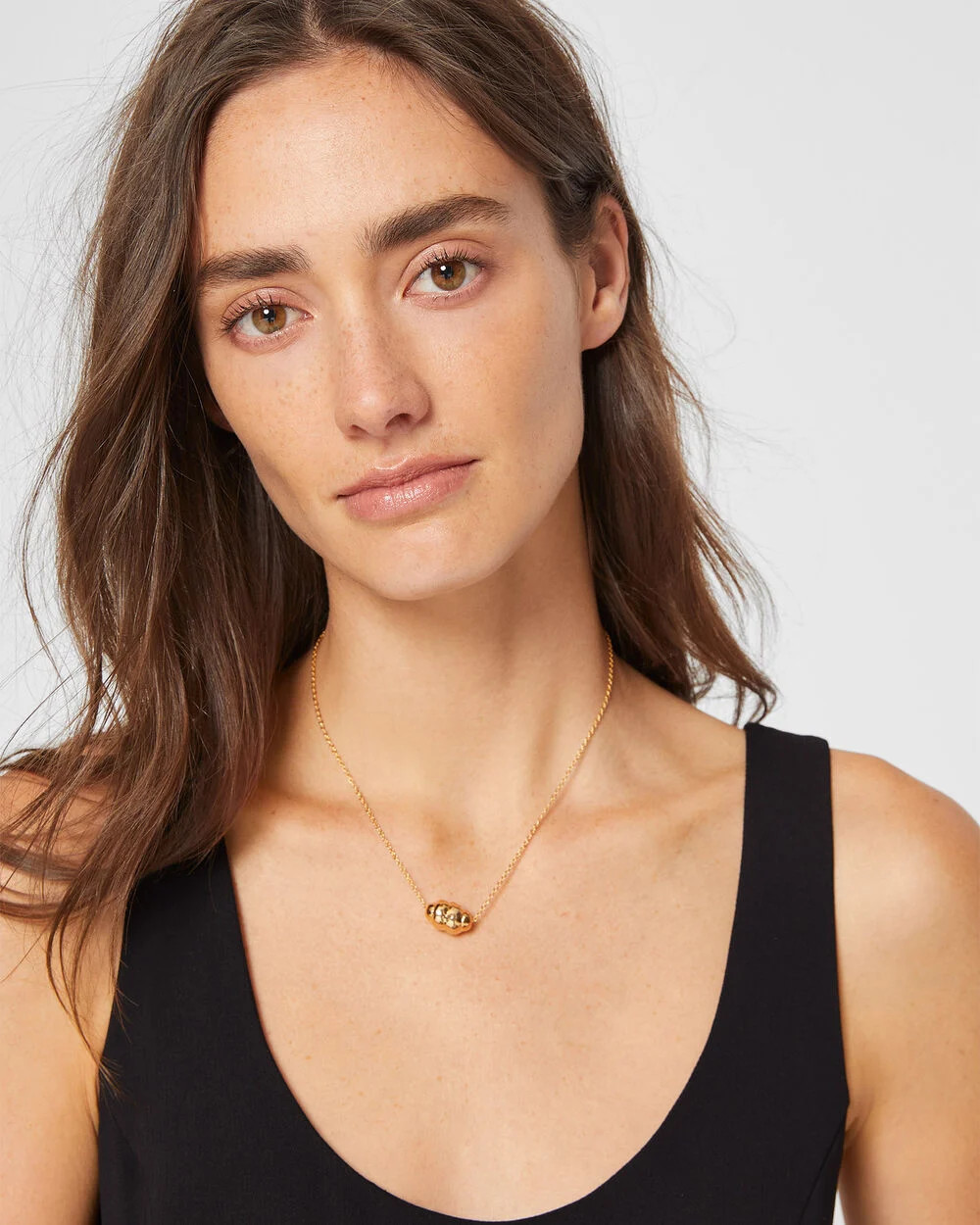 Serefina Short Croissant Necklace | Club Monaco (Global)
