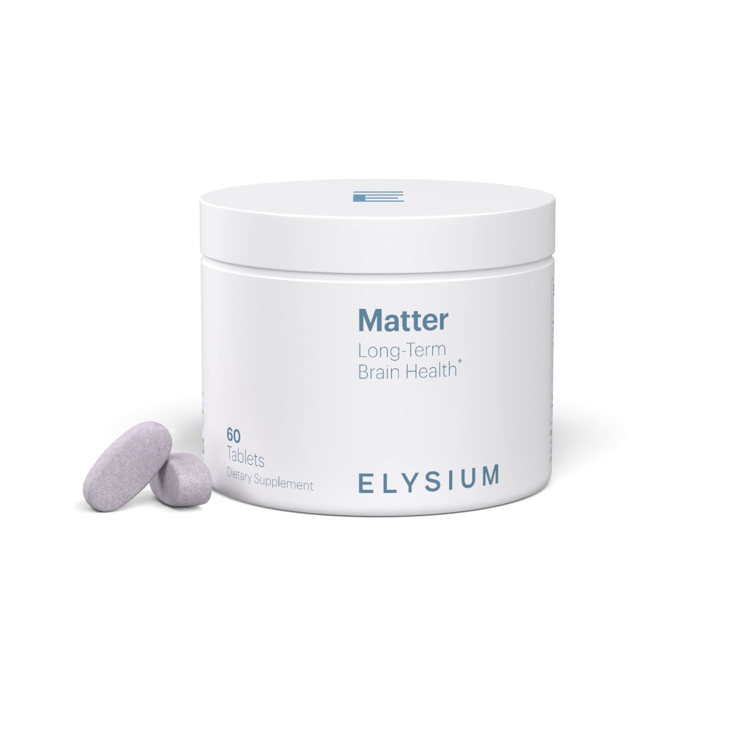 ELYSIUM Matter - 30 Servings - Brain Supplement for Memory and Focus Omega 3 Supplement + DHA - V... | Amazon (US)