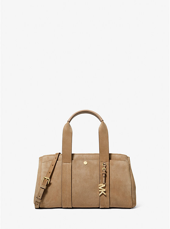 Romee Small Suede Satchel | Michael Kors US
