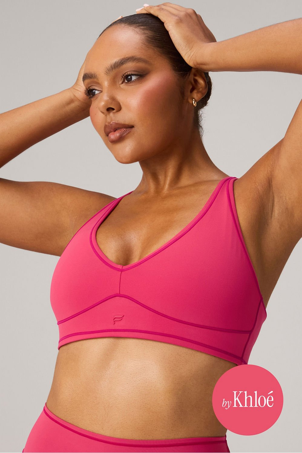 PureLuxe Longline Low Impact Bra | Fabletics