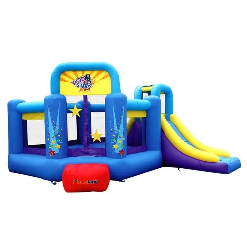 Bounceland Pop Star Slide Inflatable Bounce House | Walmart (US)