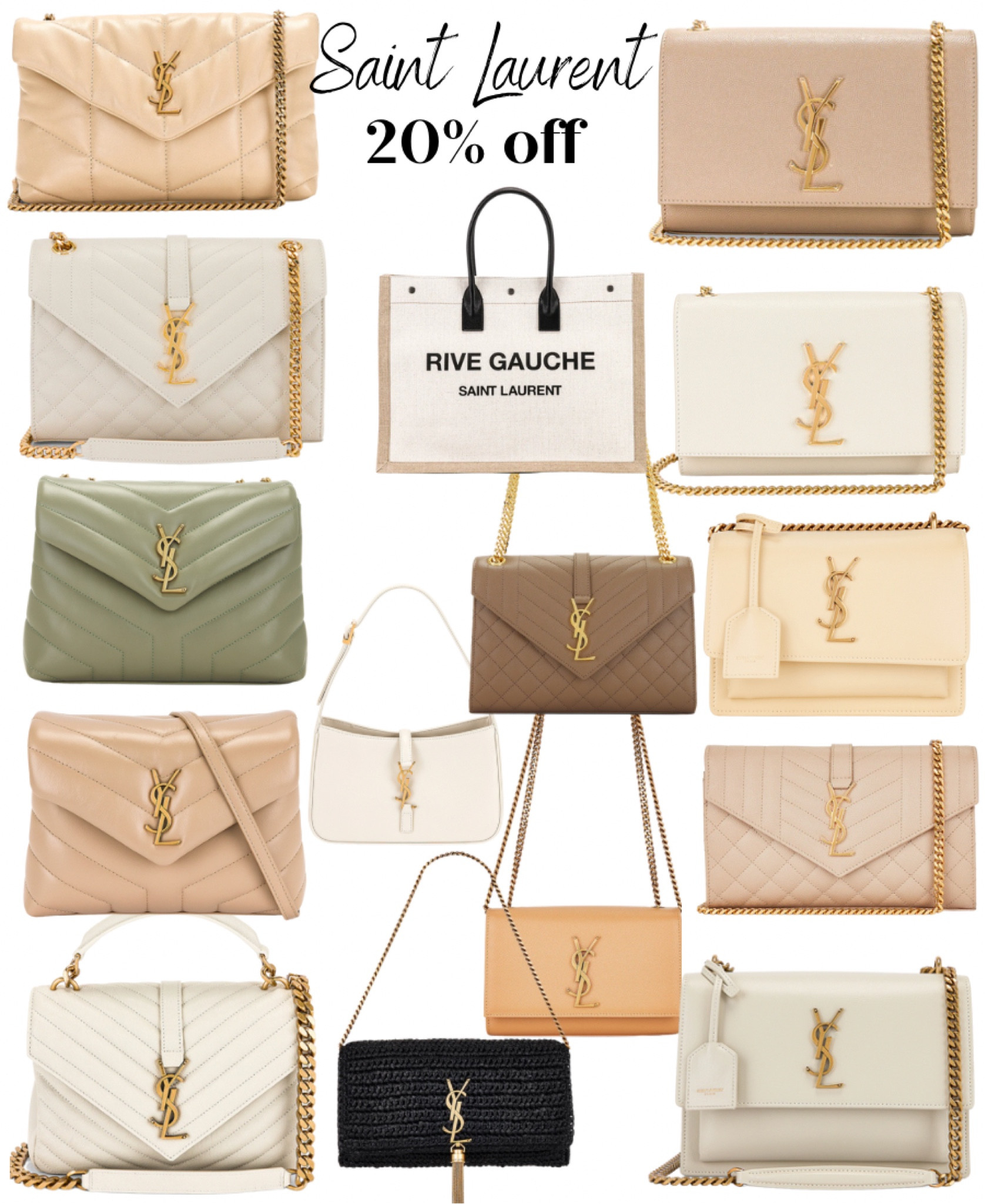 SALE ALERT! 

FWRD one day anniversary sale! Entire site 20% off using code: anniversary

My top picks for Saint Laurent summer bags 🤍

Luxury handbags 
YSL
Summer bags
Designer bags 
Designer sale 
Spring fashion 
Summer fashion 
Luxury fashion 

#LTKSale #LTKFind #LTKsalealert