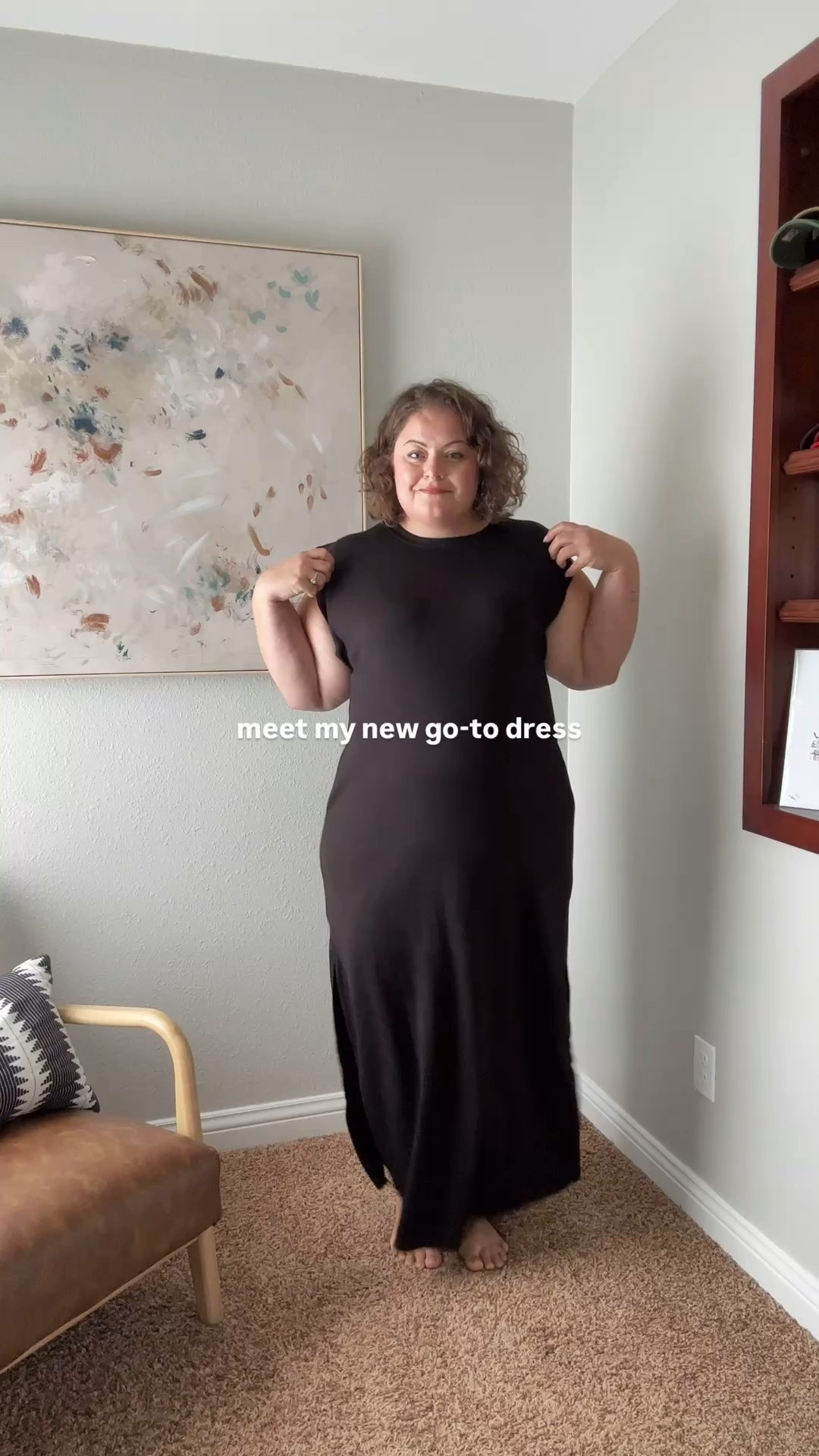 Dress 2X 

other items xxl - 1X 

bust 44  //  waist 42  //  hips 55  //  5’6” 

#LTKPlusSize #LTKStyleTip #LTKMidsize