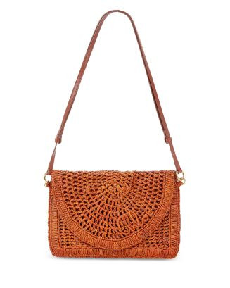 Chloé Summer Banana Raffia Flat Pouch  | Bloomingdale's Handbags | Bloomingdale's (US)