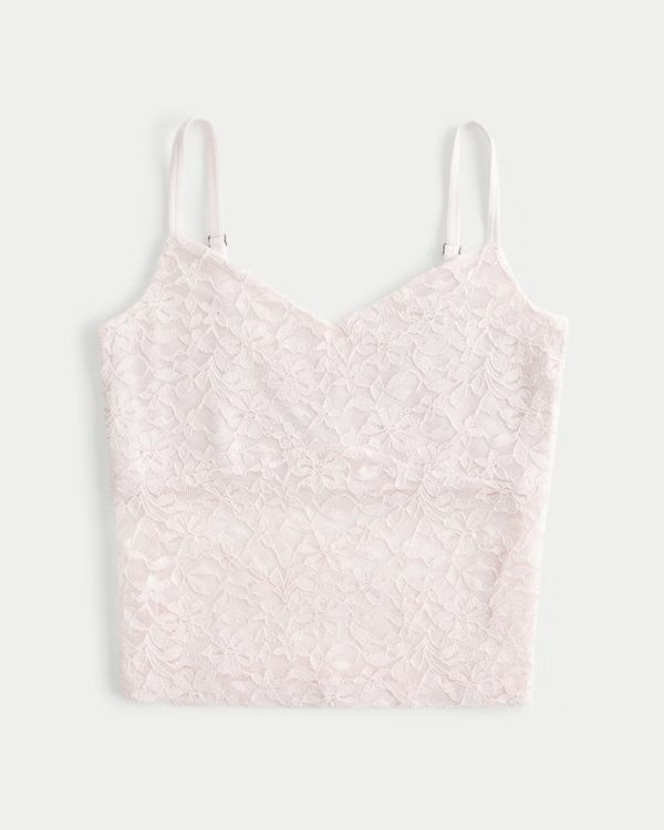 Women's All-Over Lace Cami | Women's Tops | HollisterCo.com | Hollister (US)