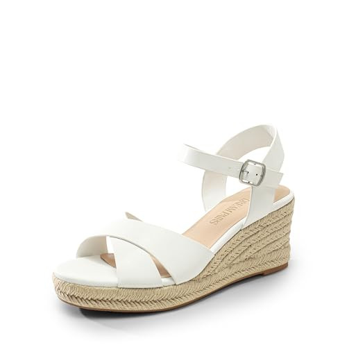 DREAM PAIRS Espadrille Dressy Wedge Sandals, Women's Platform Sandals Casual Summer, Comfortable ... | Amazon (US)