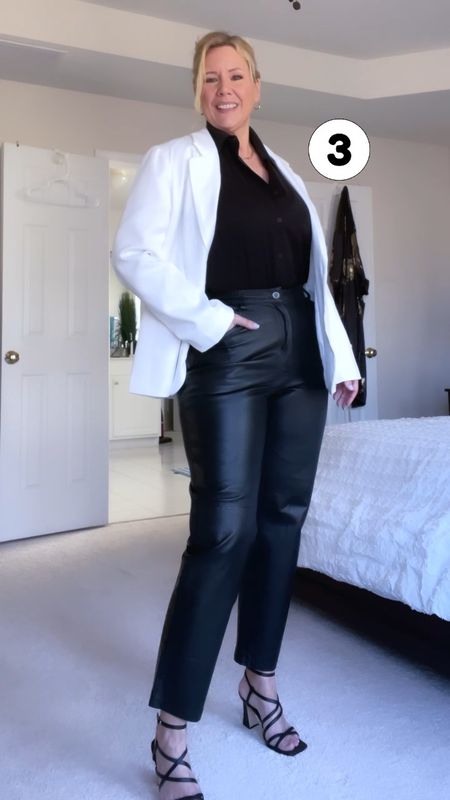 #giftedbySucolan 4 ways to style a white blazer! I found this great blazer and some fabulous tops on Amazon by @sucolanclothing I actually can not believe the price of the blazer! It just needs a good steam and you look like a million bucks! 
Which one is your favorite outfit? 

#LTKover40 #LTKstyletip #LTKmidsize