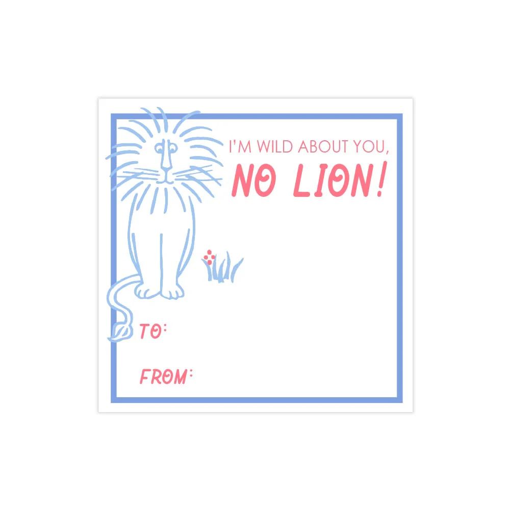 Valentine Cards - Just Lion Around (set of 15) | The Beaufort Bonnet Company
