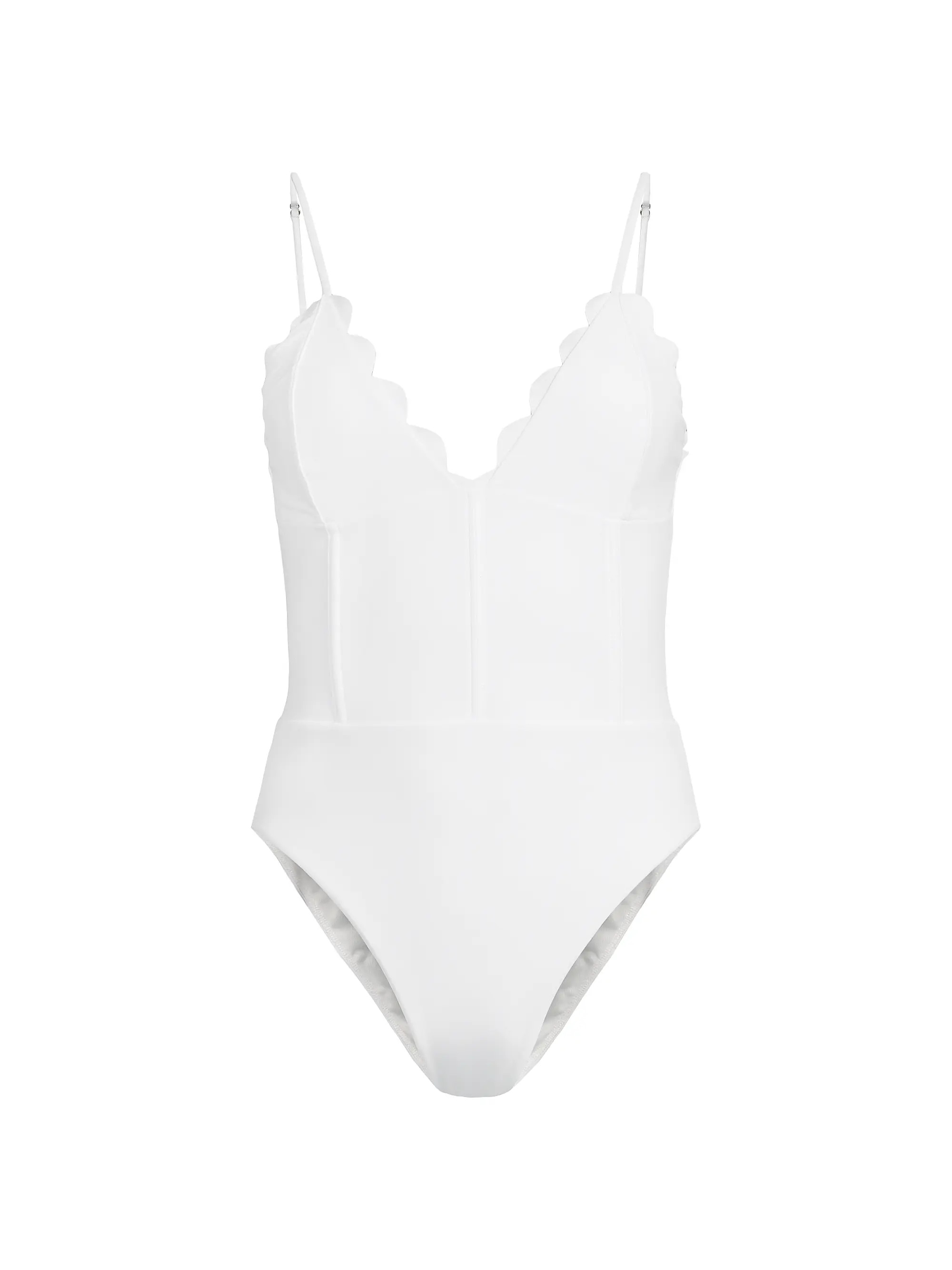 Mikayla Scalloped One-Piece Swimsuit | Saks Fifth Avenue