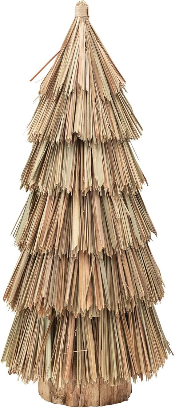 Creative Co-Op Hand-Woven Grass, Natural Decorative Tree | Amazon (US)