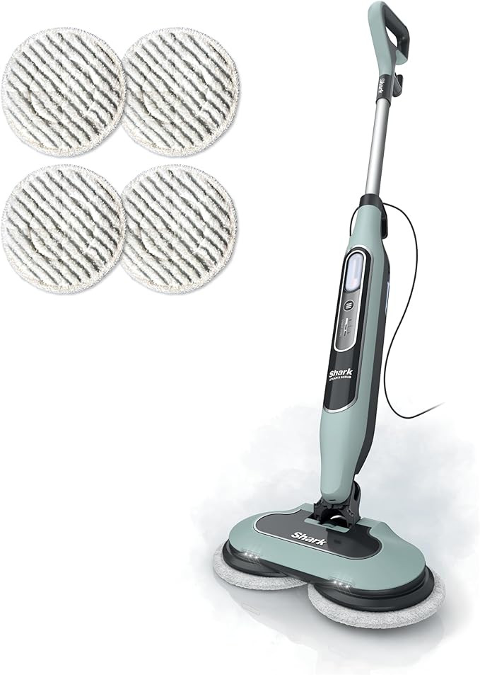 Shark Steam & Scrub Steam Mop, All-in-One Scrubbing and Sanitizing Hard Floor Cleaner, LED Headli... | Amazon (US)