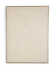 COLLEEN KARIS
30x40 Full Cream Plaster Lines Wall Art
$79.99
Compare At $110 
help
 | Marshalls