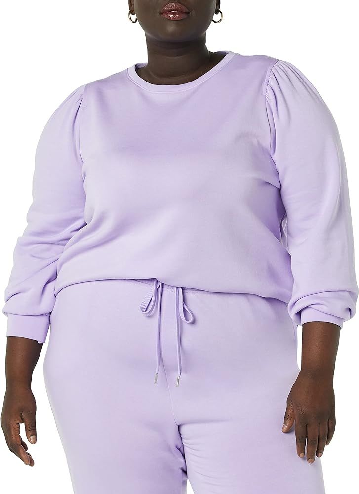 Amazon Aware Women's Puff Sleeve Sweatshirt | Amazon (US)