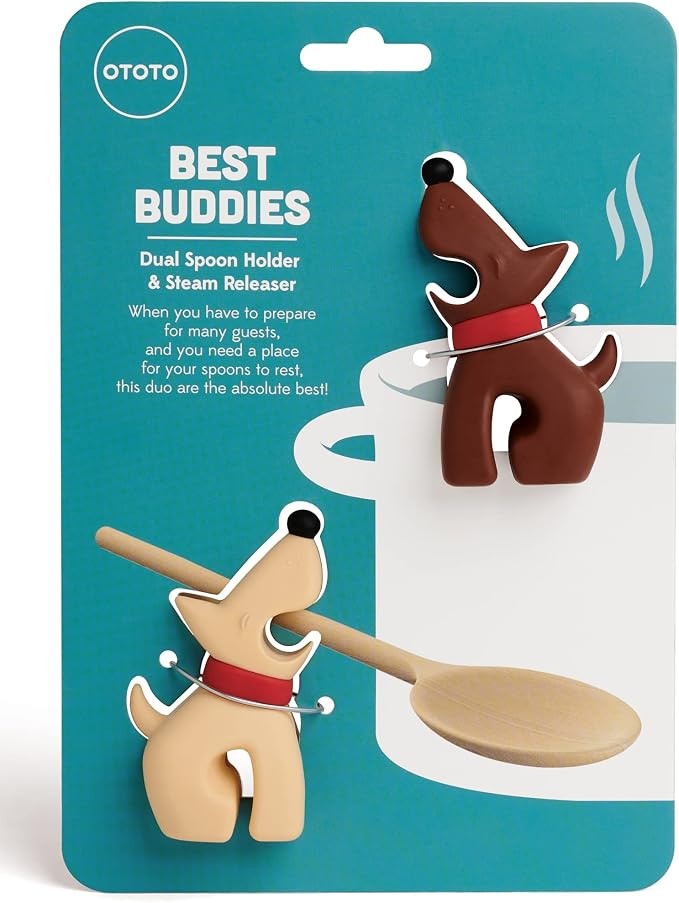 Funny Spoon Holder by OTOTO - Spoon Rest for Stove Top - Cooking Gadgets, Cooking Gifts, Cool Kit... | Amazon (US)