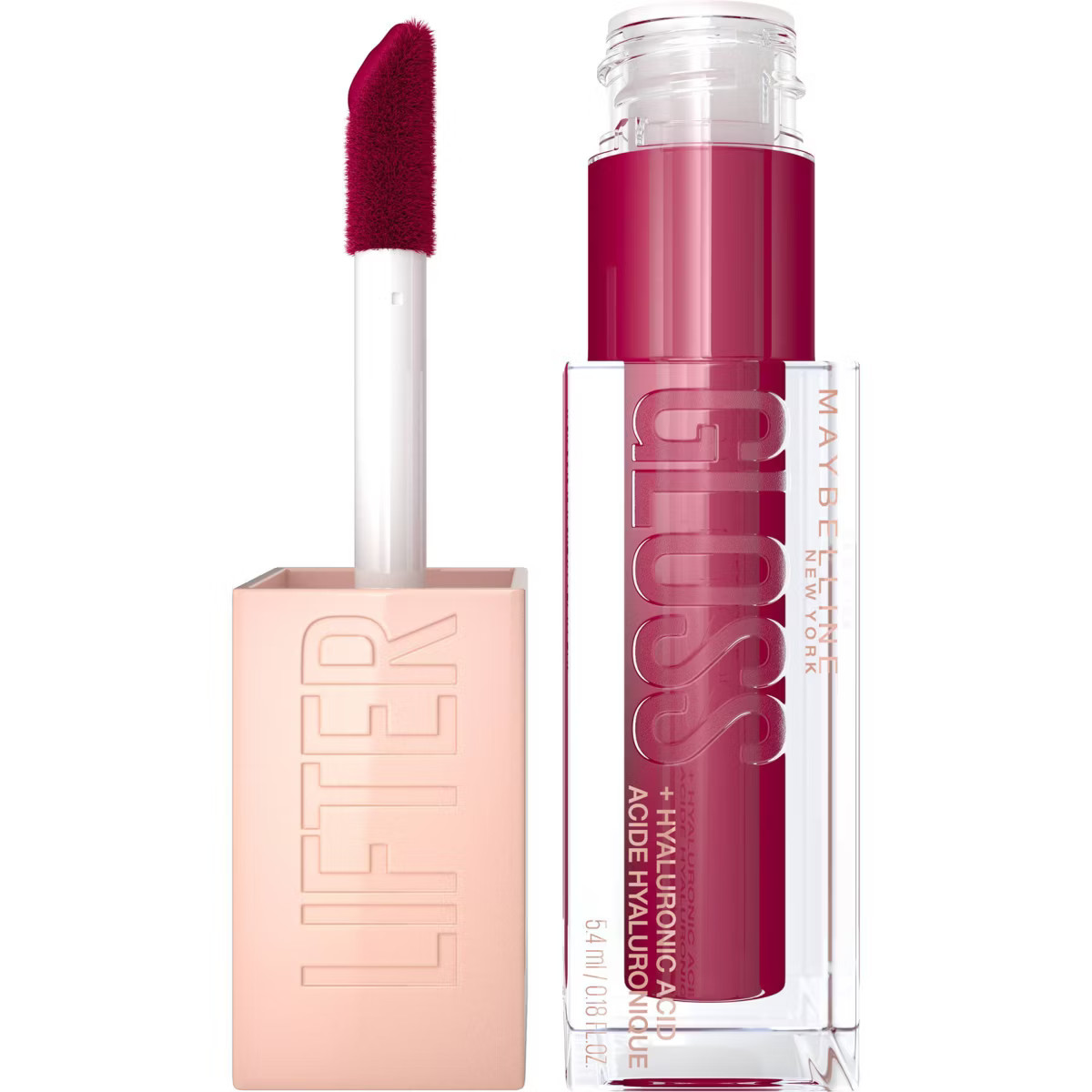 Maybelline Lifter Gloss Plumping Lip Gloss with Hyaluronic Acid - 2 Ice - 0.18 fl oz | Target