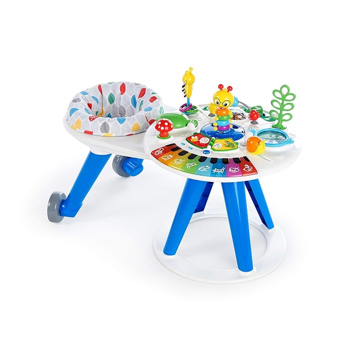 Baby Einstein Around We Grow 4-in-1 Walk Around Discovery Activity Center Table, Ages 6 Months+ | Amazon (US)