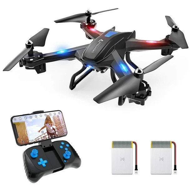 SNAPTAIN S5C WiFi FPV Drone with 720P HD Camera, Voice Control, Gesture Control RC Quadcopter for... | Walmart (US)