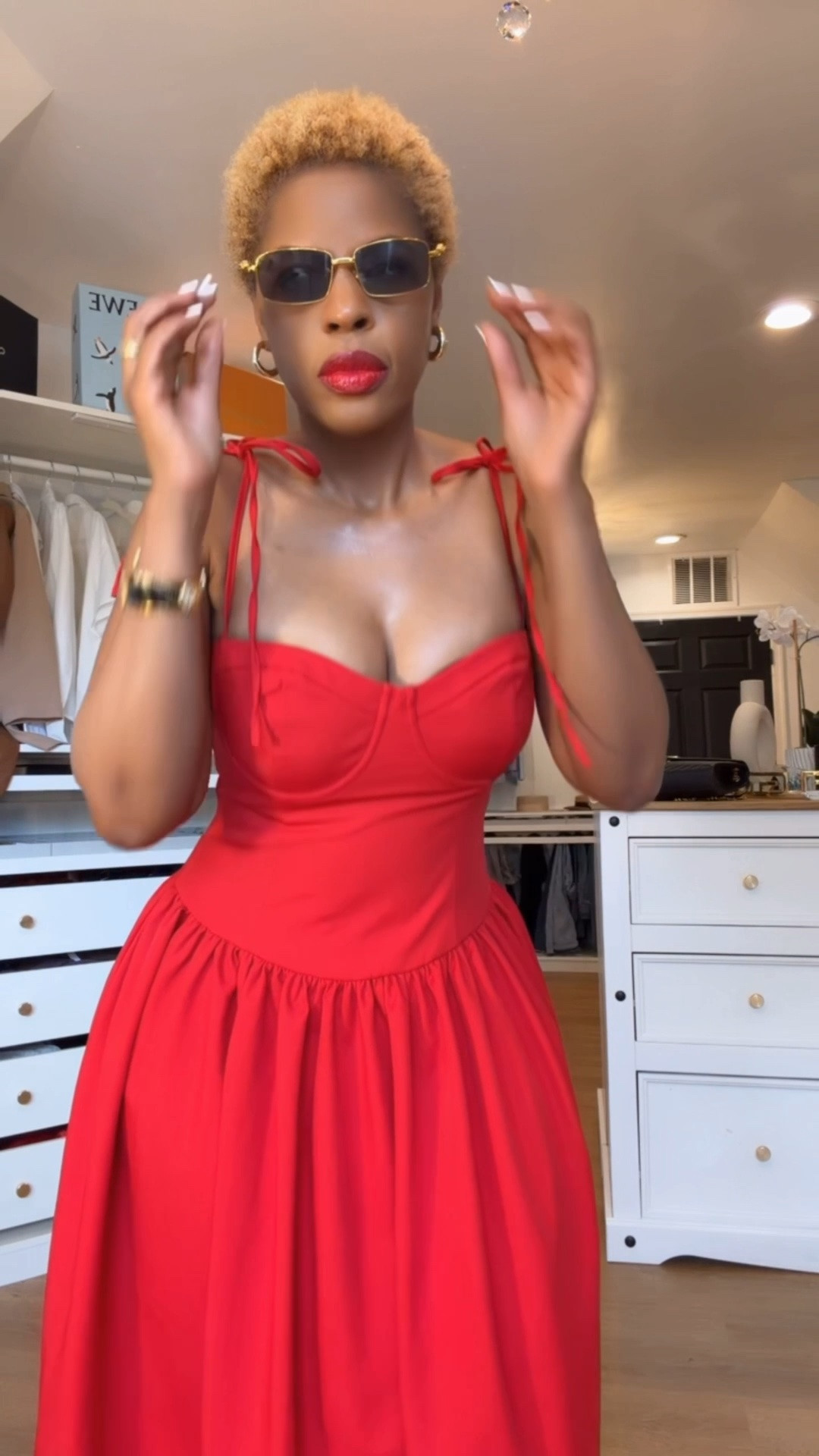 Perfect Red Dress for Spring Day

#LTKootd #LTKdayinmylife #LTKgrwm