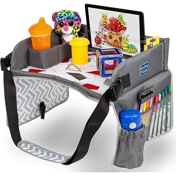 Lusso Gear Kids Travel Tray - Inspire Active Toddlers & Big Kids for Years, Dry Erase Board & Eating | Amazon (US)