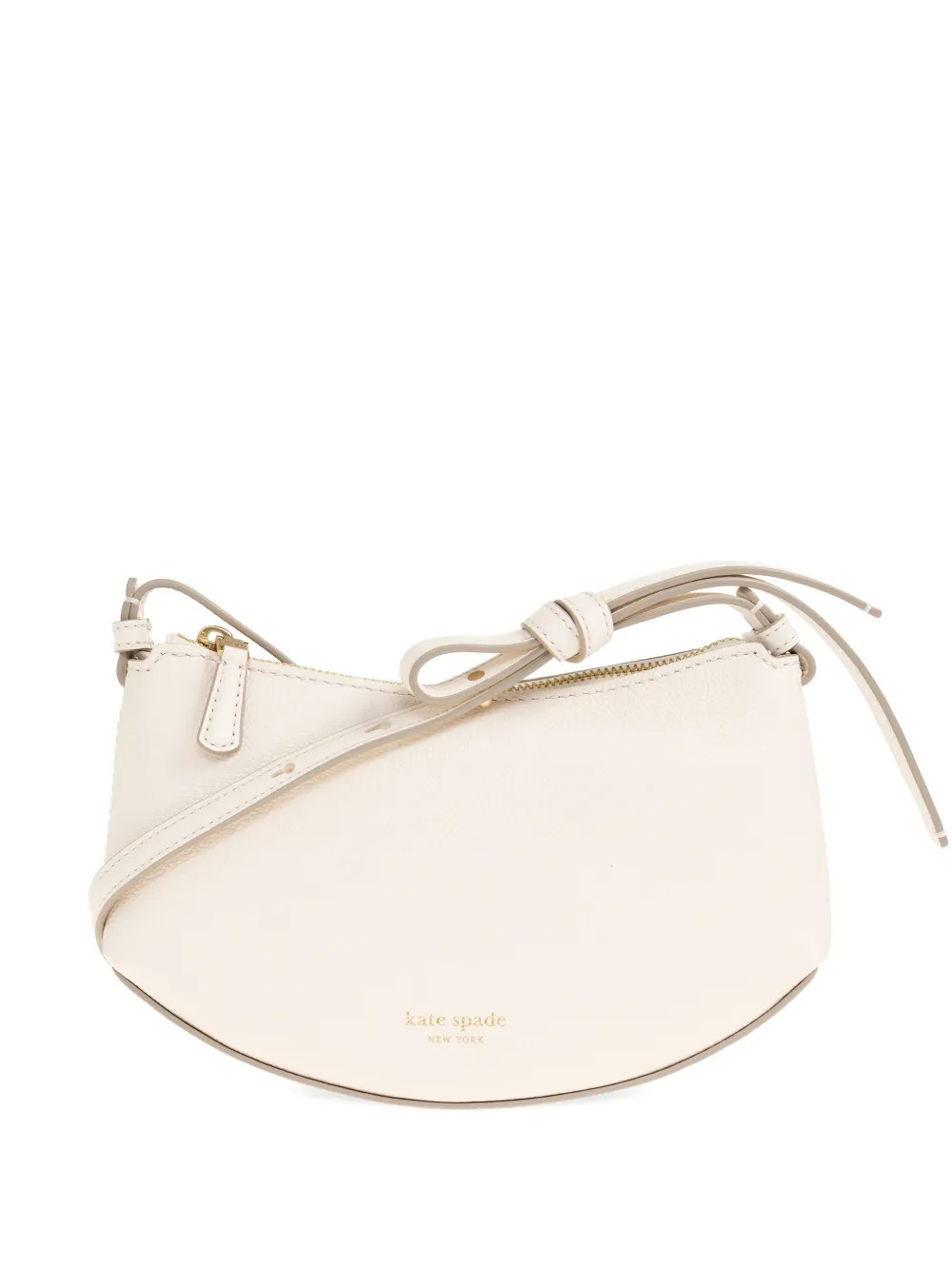 Kate Spade crescent leather corss body bag - Neutrals | Farfetch Global
